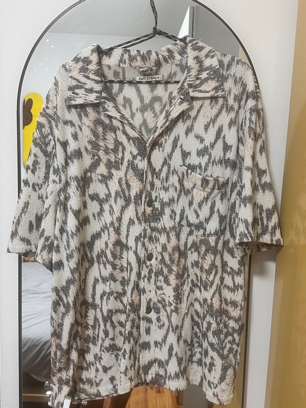 Our Legacy Leopard Print Shirt